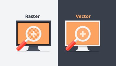 مقایسه تصاویر پیکسلی و برداری (وکتور)