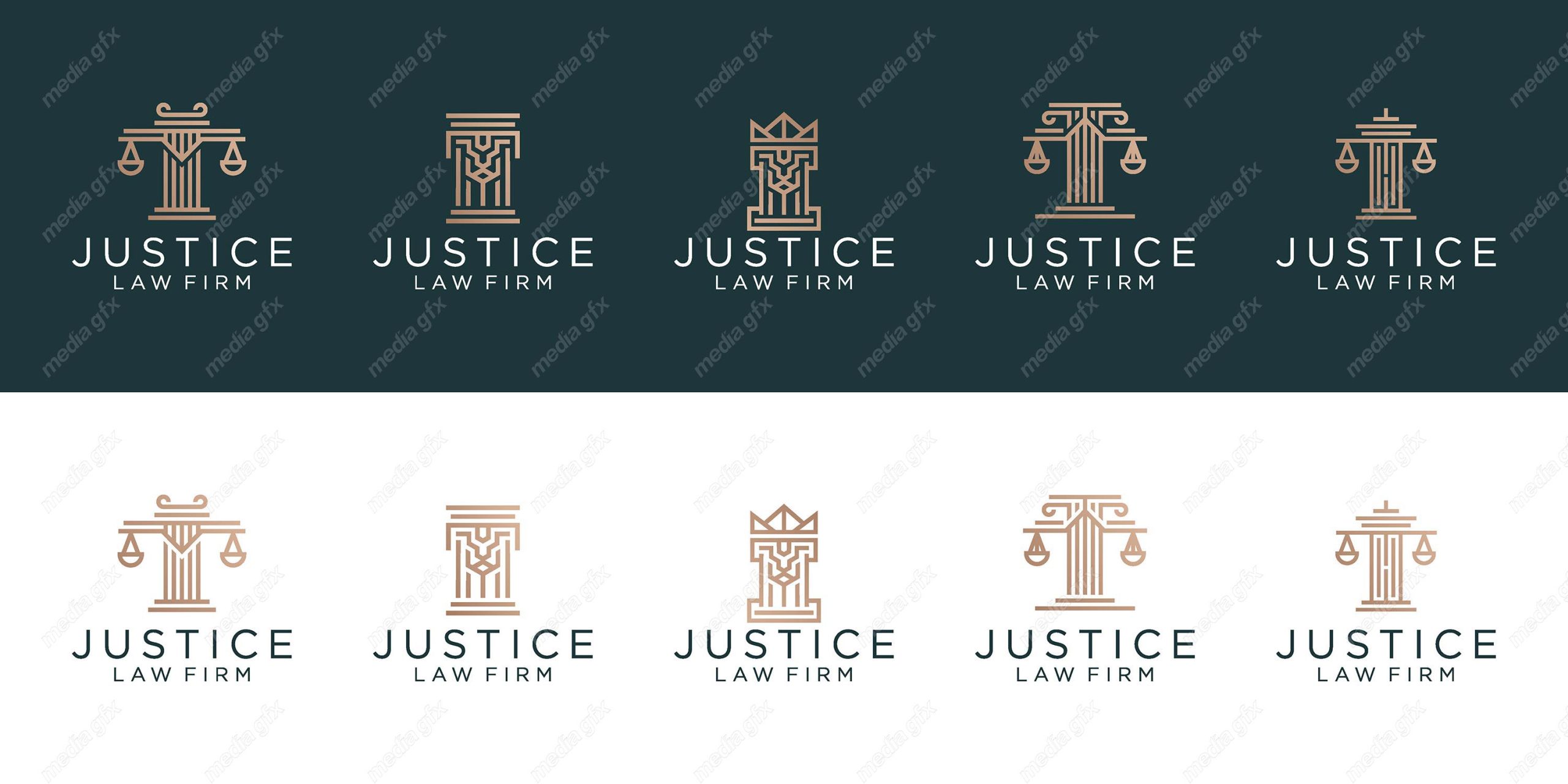 وکتور لوگوی عدالت، قاضی و وکیل MV000024