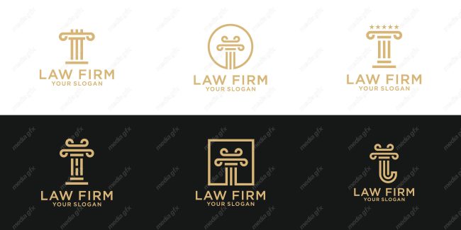 وکتور لوگوی عدالت، قاضی و وکیل MV000027