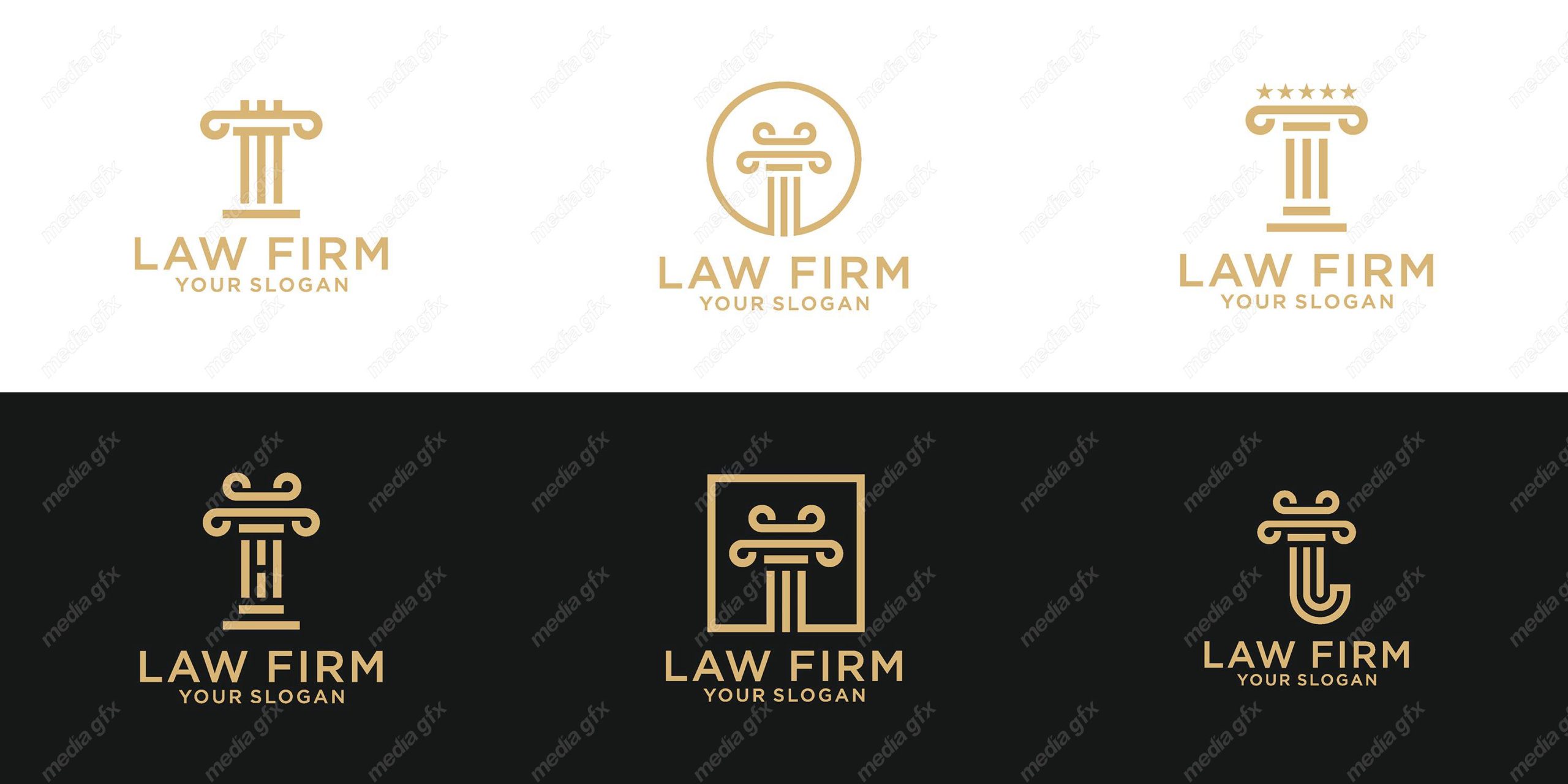 وکتور لوگوی عدالت، قاضی و وکیل MV000027