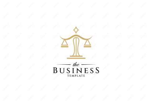 وکتور لوگوی عدالت، قاضی و وکیل MV000035