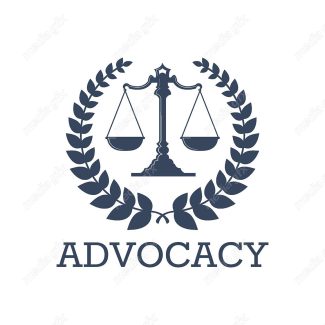 وکتور لوگوی عدالت، قاضی و وکیل MV000049