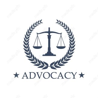 وکتور لوگوی عدالت، قاضی و وکیل MV000050