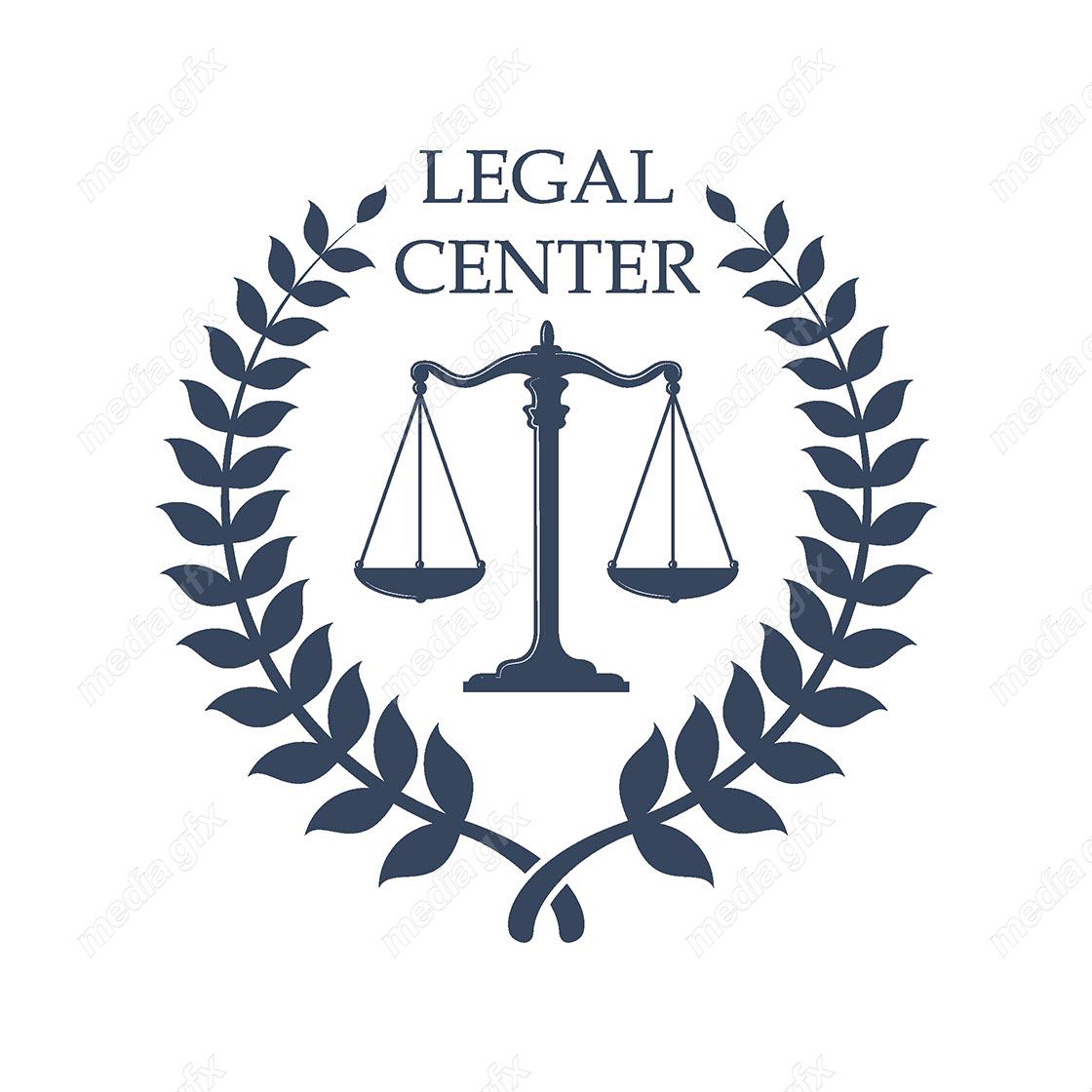 وکتور لوگوی عدالت، قاضی و وکیل MV000051