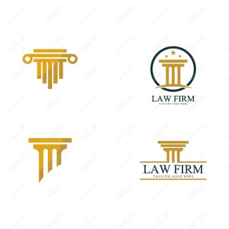 وکتور لوگوی عدالت، قاضی و وکیل MV000054