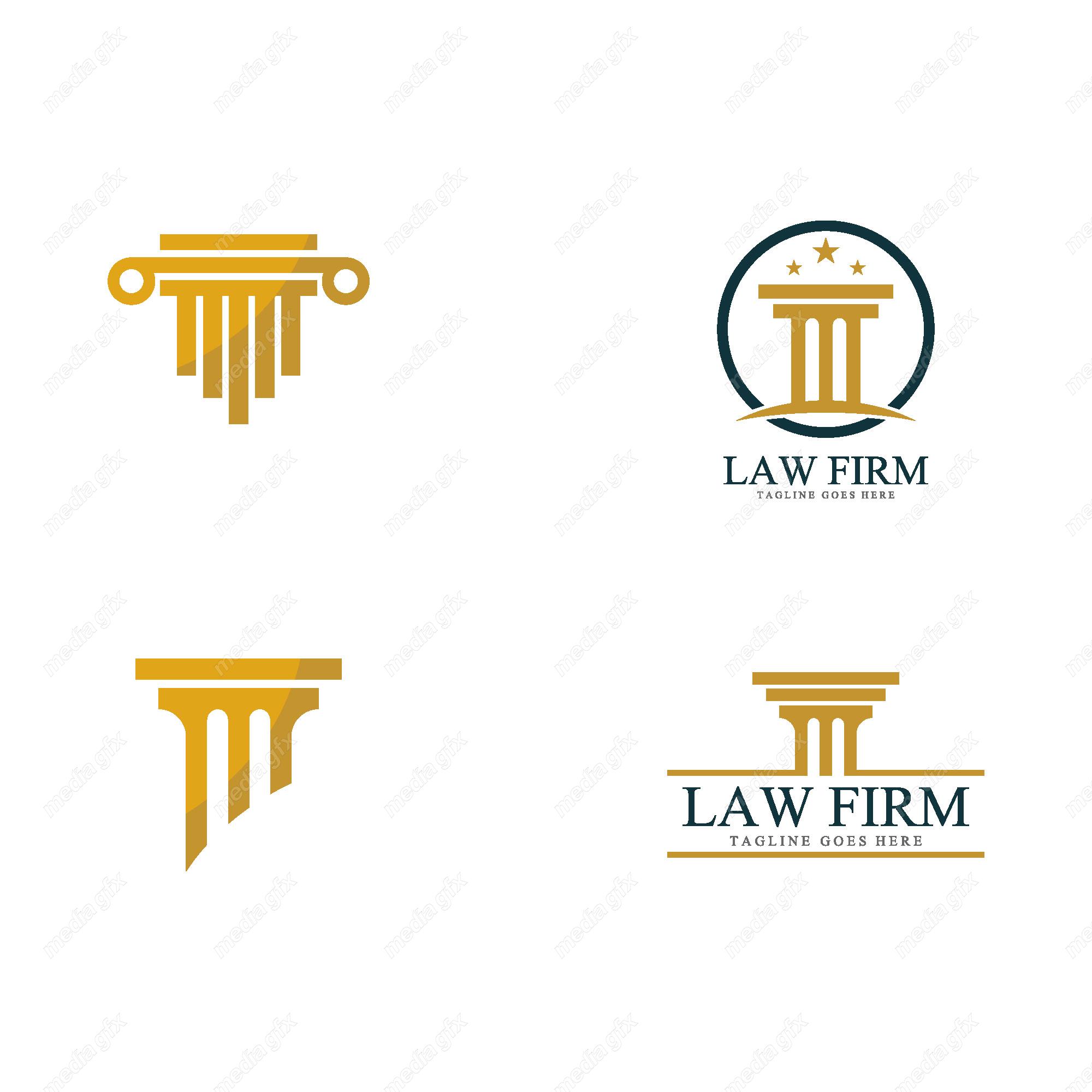 وکتور لوگوی عدالت، قاضی و وکیل MV000054