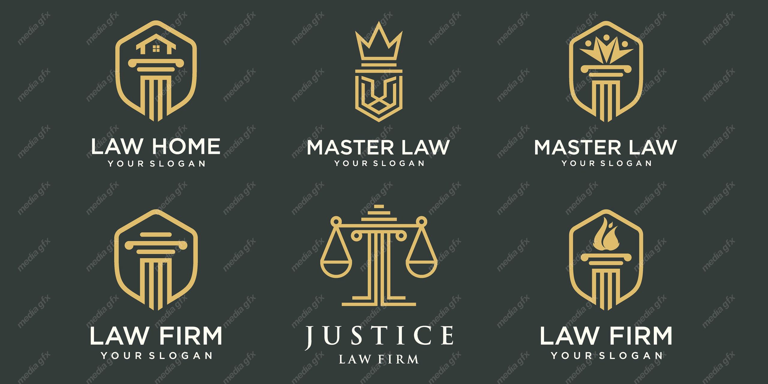 وکتور لوگوی عدالت، قاضی و وکیل MV000060