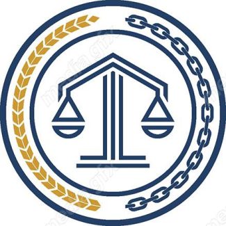 وکتور لوگوی عدالت، قاضی و وکیل MV000071