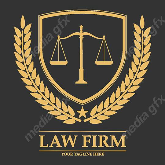 وکتور لوگوی عدالت، قاضی و وکیل MV000079