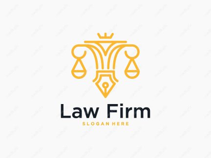 وکتور لوگوی عدالت، قاضی و وکیل MV000085