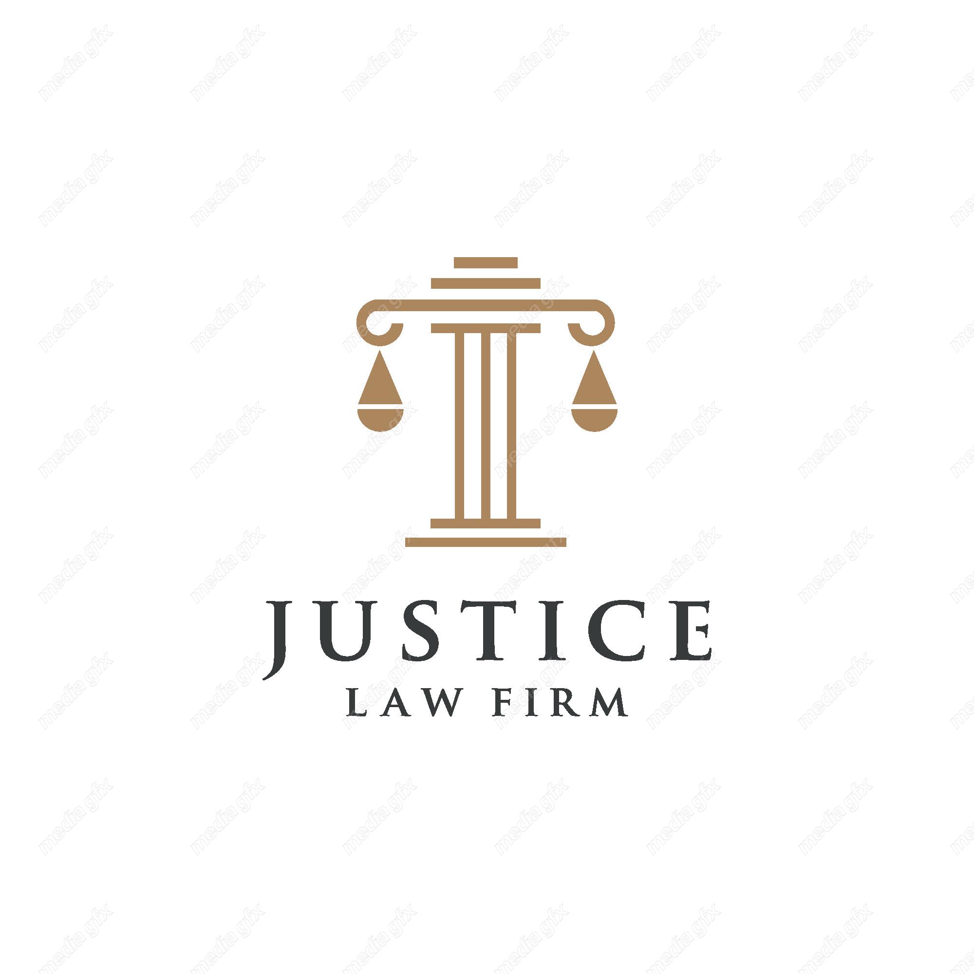 وکتور لوگوی عدالت، قاضی و وکیل MV000117