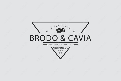 وکتور لوگو ی عکاسی و فیلمبرداری MV000127