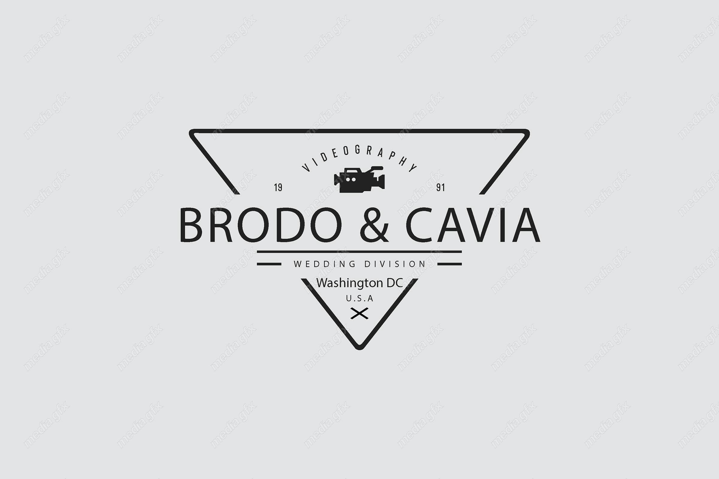 وکتور لوگو ی عکاسی و فیلمبرداری MV000127