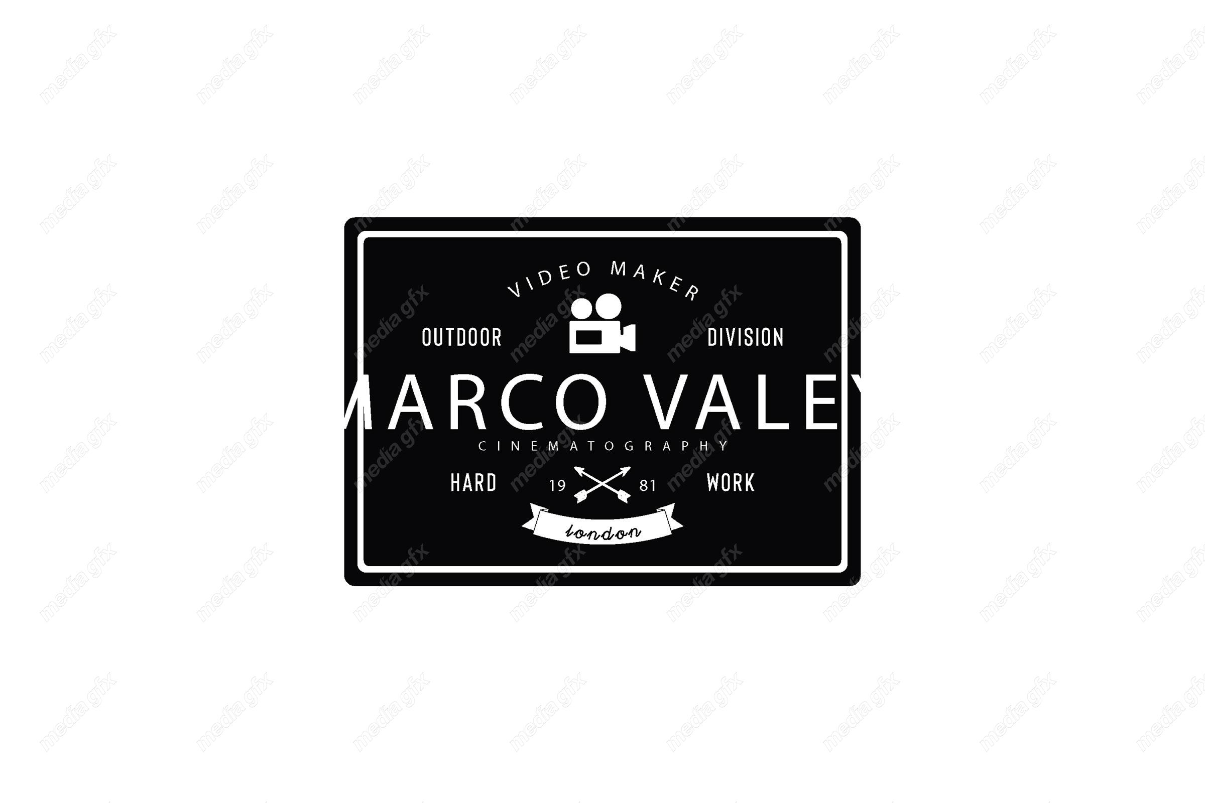 وکتور لوگو ی عکاسی و فیلمبرداری MV000141