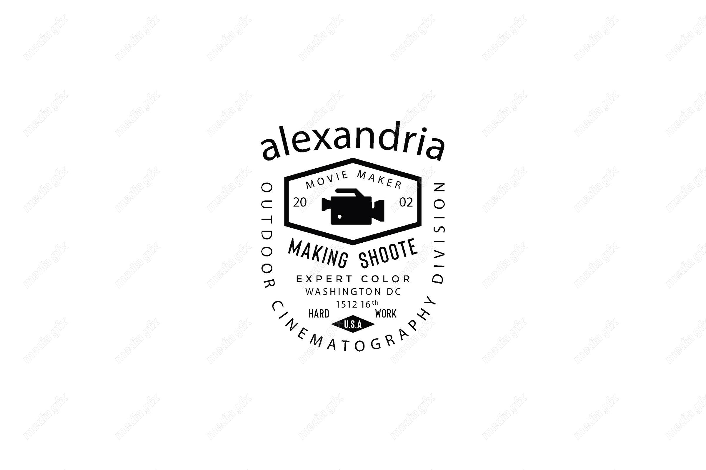 وکتور لوگو ی عکاسی و فیلمبرداری MV000162