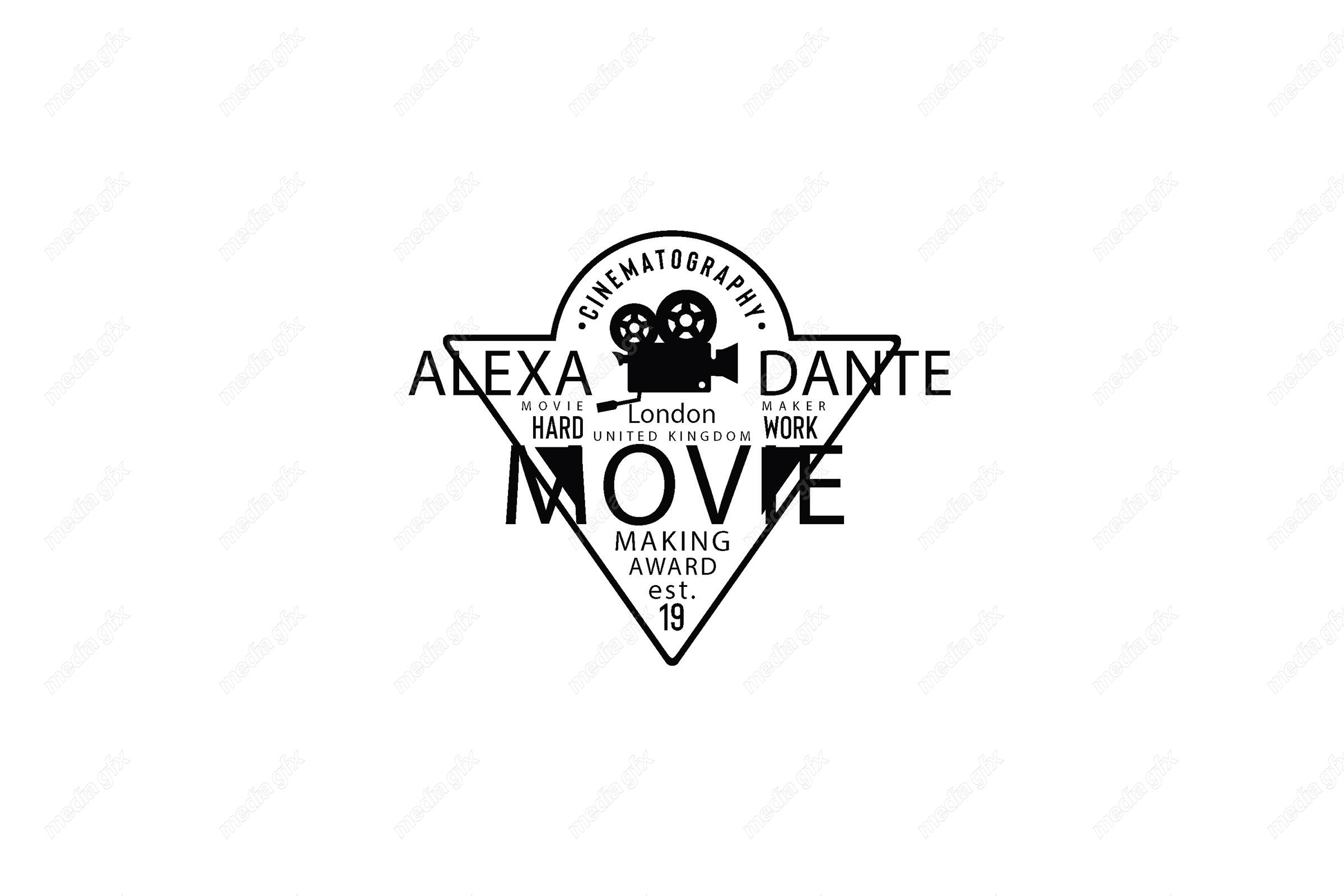 وکتور لوگو ی عکاسی و فیلمبرداری MV000172