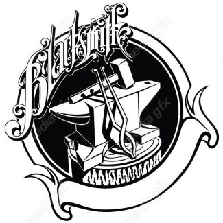 وکتور لوگوی آهنگری، صنایع آهن و فولاد MV000197