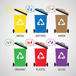 وکتور آیکن شرایط نگهداری، بازیافت و دفع محصول MV000226