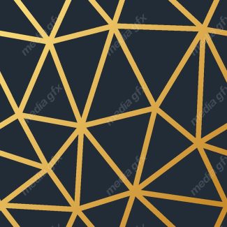 وکتور پترن اشکال هندسی طلایی MV000232