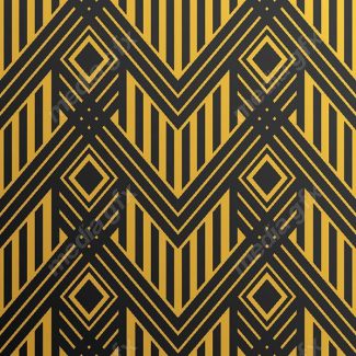 وکتور پترن اشکال هندسی طلایی MV000242