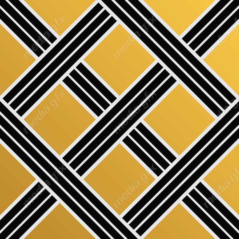 وکتور پترن اشکال هندسی طلایی MV000243