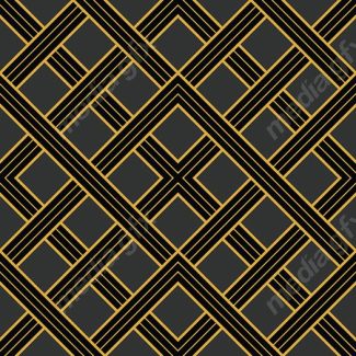 وکتور پترن اشکال هندسی طلایی MV000244
