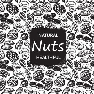 وکتور پترن آجیل مخلوط و خشکبار MV000248