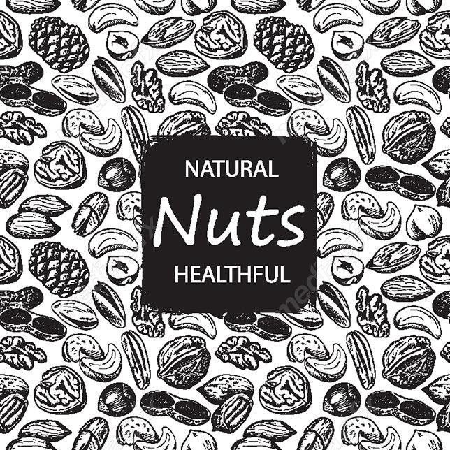 وکتور پترن آجیل مخلوط و خشکبار MV000248