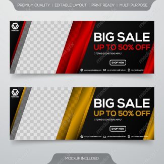 دانلود رایگان وکتور طرح بنر تبلیغاتی لایه باز شیک و رسمی MV000310