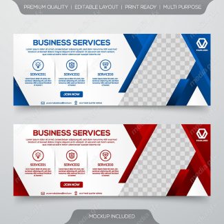 دانلود رایگان وکتور طرح بنر تبلیغاتی لایه باز شیک و رسمی MV000311