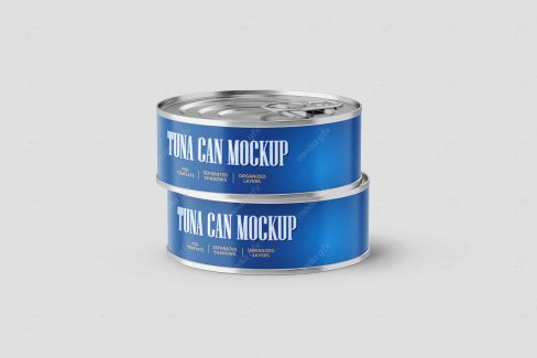 موکاپ قوطی کنسرو تن ماهی MP000322