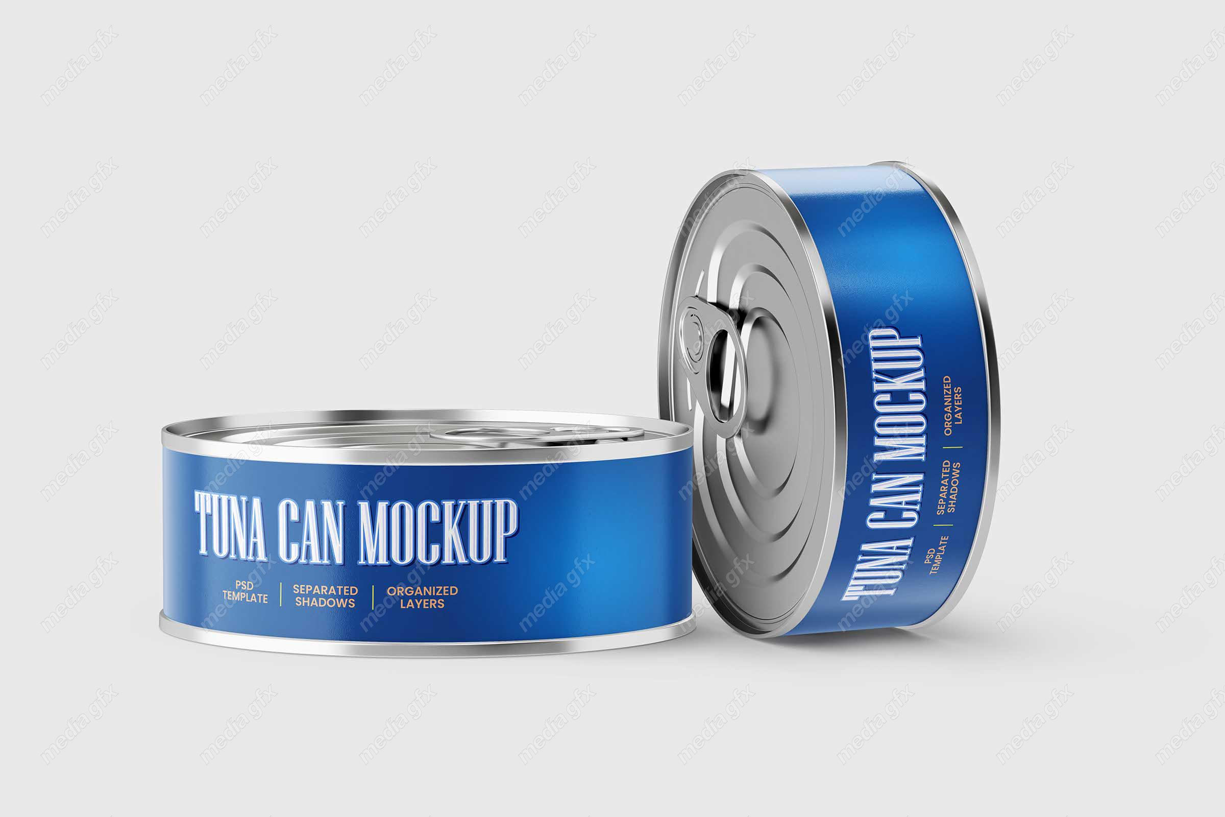 موکاپ قوطی کنسرو تن ماهی MP000323