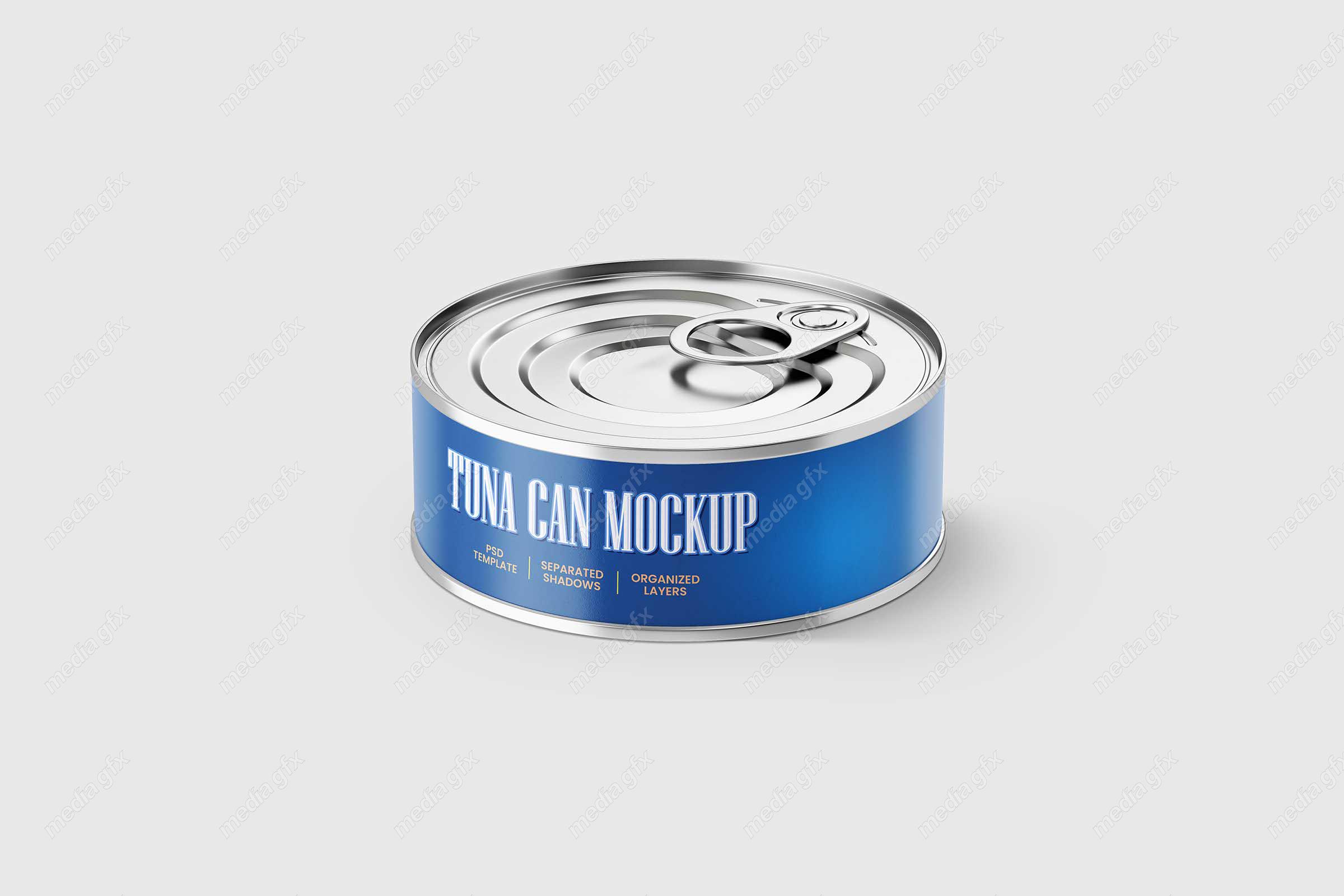 موکاپ قوطی کنسرو تن ماهی MP000324