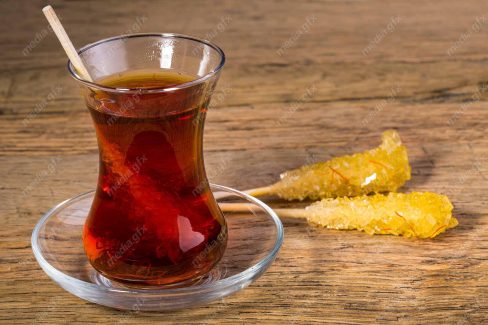 عکس با کیفیت نبات نی دار زعفرانی MJ000351