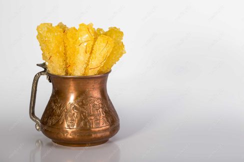 عکس با کیفیت نبات نی دار زعفرانی MJ000352