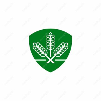 وکتور لوگو خوشه گندم و آرم کشاورزی MV000371