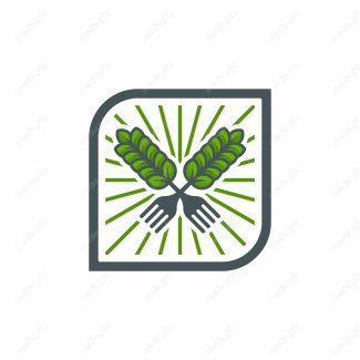 وکتور لوگو خوشه گندم و آرم کشاورزی MV000386