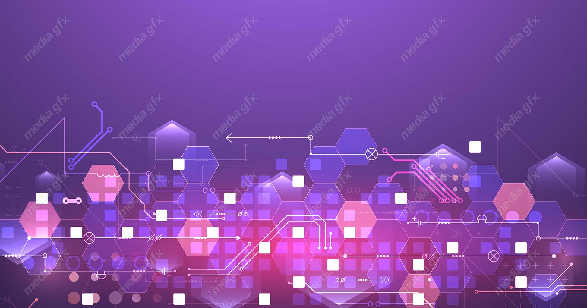 وکتور طرح پس زمینه تکنولوژی آینده مفهومی و انتزاعی MV000426