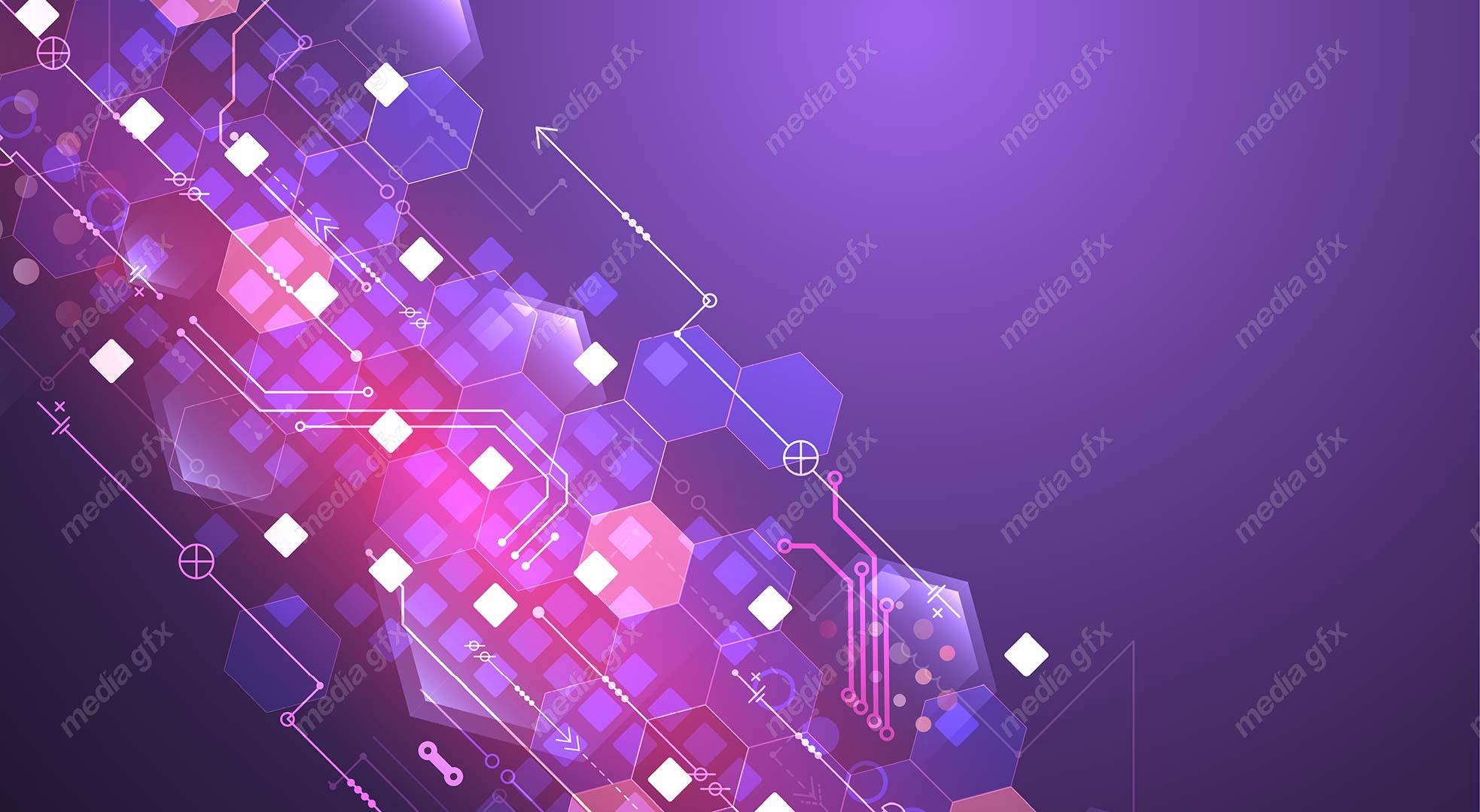 وکتور طرح پس زمینه تکنولوژی آینده مفهومی و انتزاعی MV000429