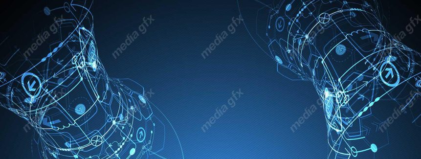 وکتور طرح پس زمینه تکنولوژی آینده مفهومی و انتزاعی MV000436