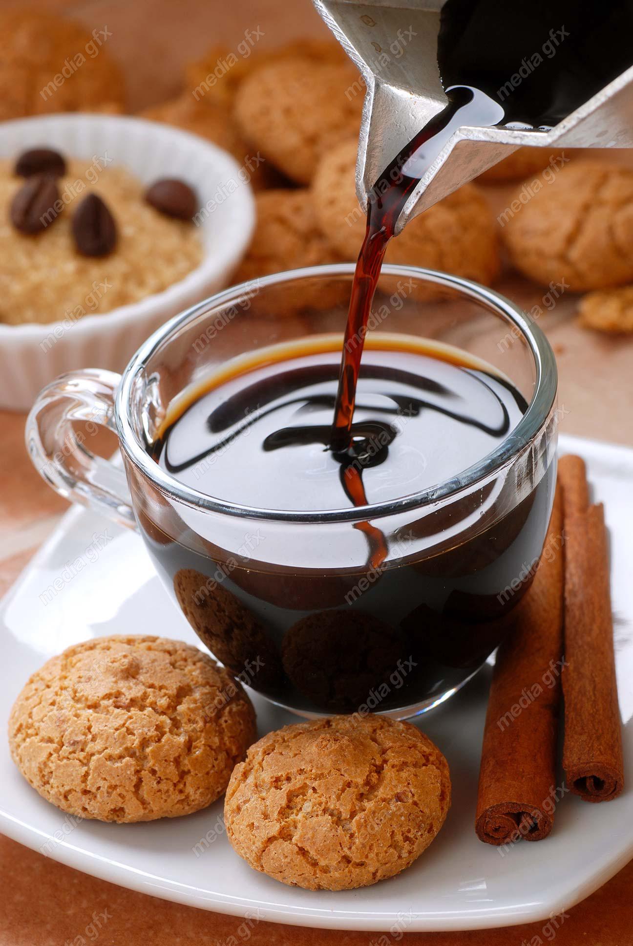 عکس با کیفیت فنجان قهوه اسپرسو MJ000467