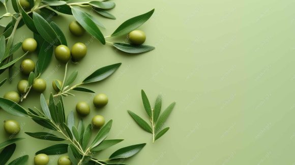 عکس با کیفیت زیتون و روغن زیتون MJ000829