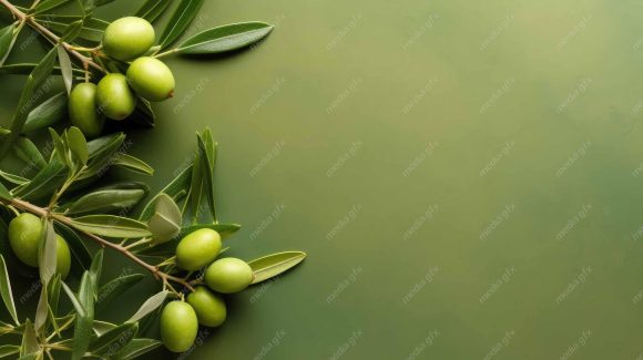 عکس با کیفیت زیتون و روغن زیتون MJ000830