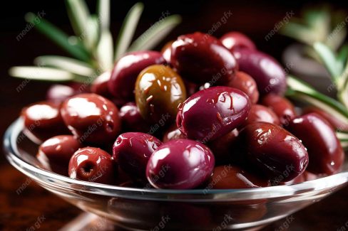 عکس با کیفیت زیتون و روغن زیتون MJ000848