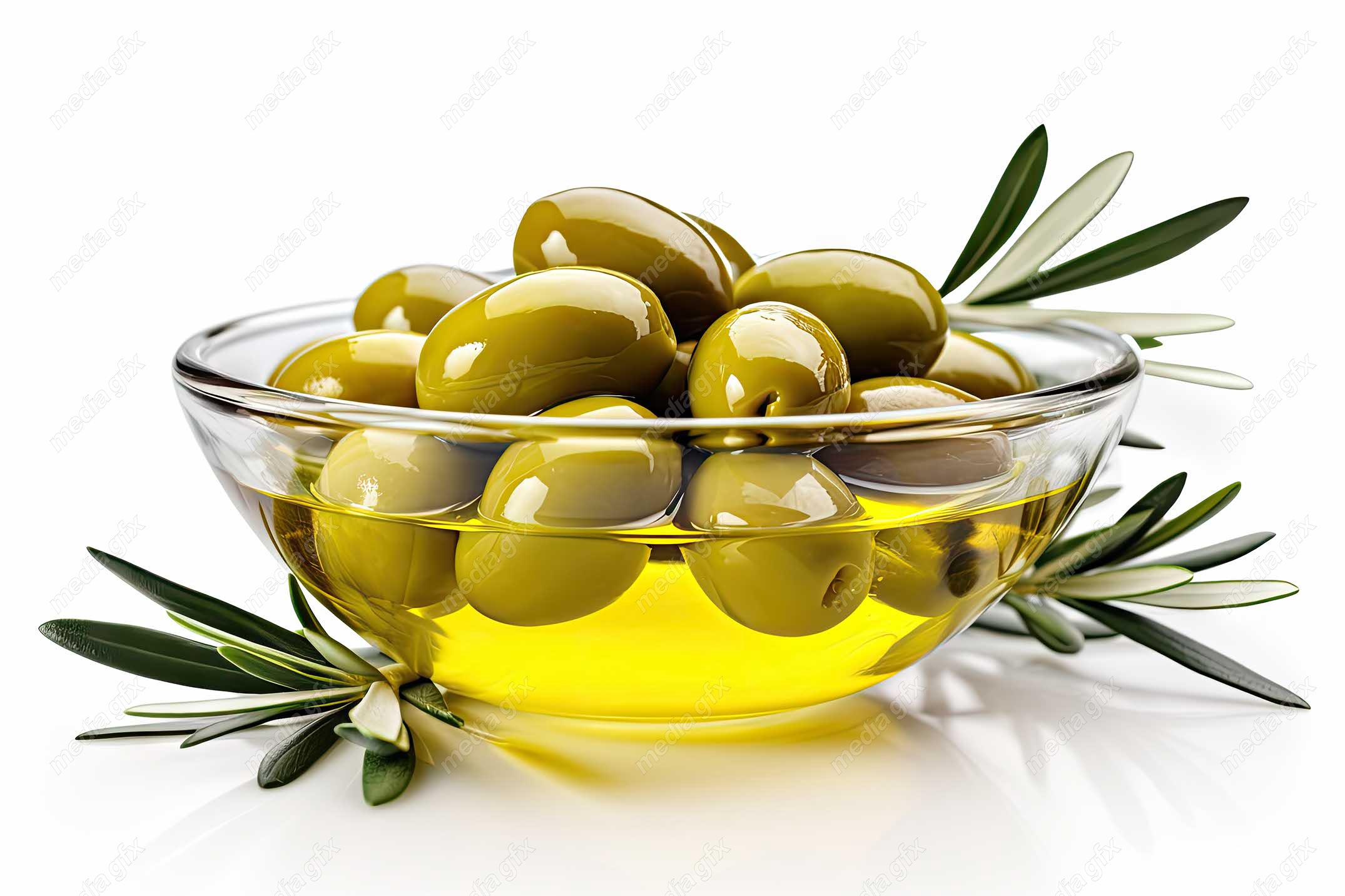 عکس با کیفیت زیتون و روغن زیتون MJ000860