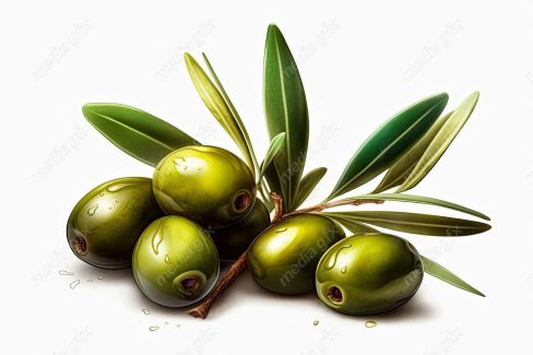 عکس با کیفیت زیتون و روغن زیتون MJ000867