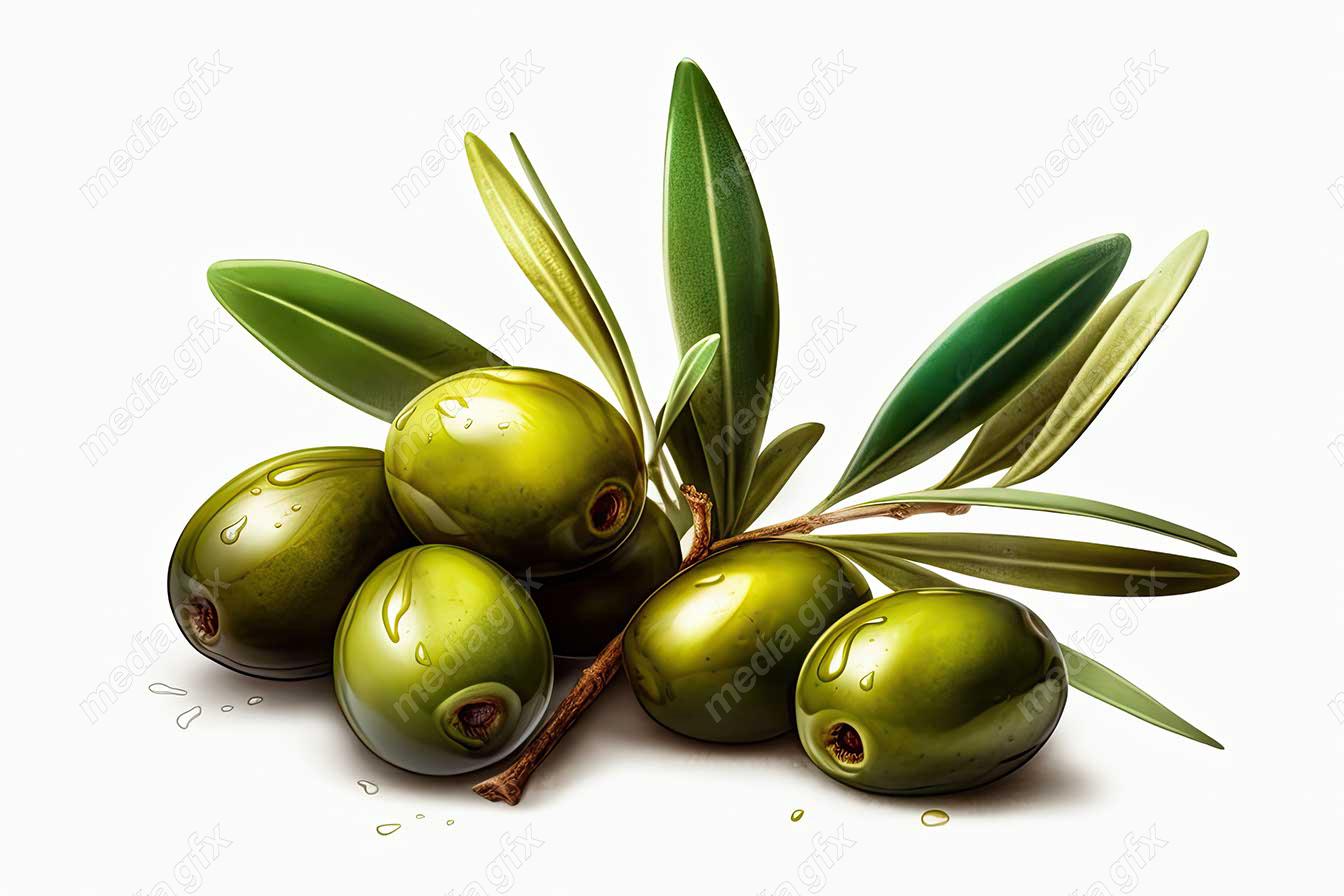 عکس با کیفیت زیتون و روغن زیتون MJ000867