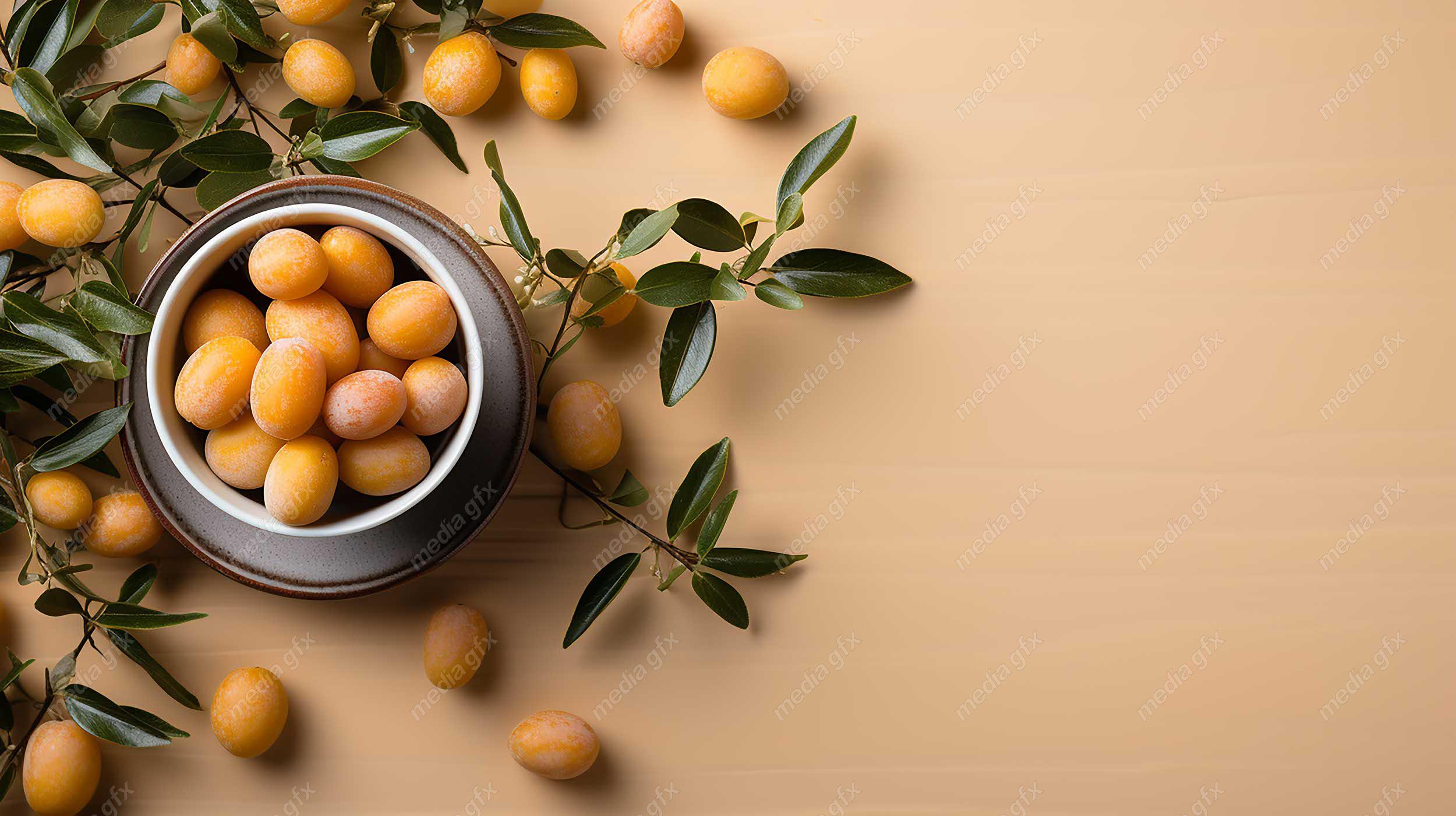 عکس با کیفیت زیتون و روغن زیتون MJ000868