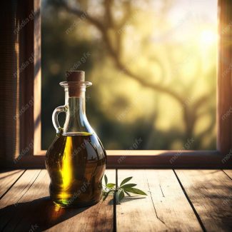 عکس با کیفیت زیتون و روغن زیتون MJ000901