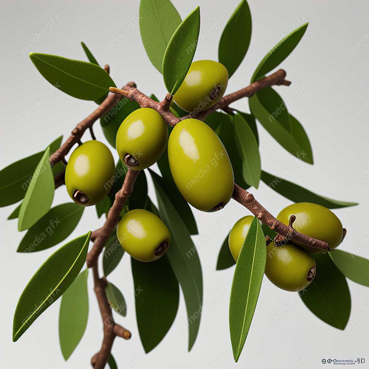 عکس با کیفیت زیتون و روغن زیتون MJ000904